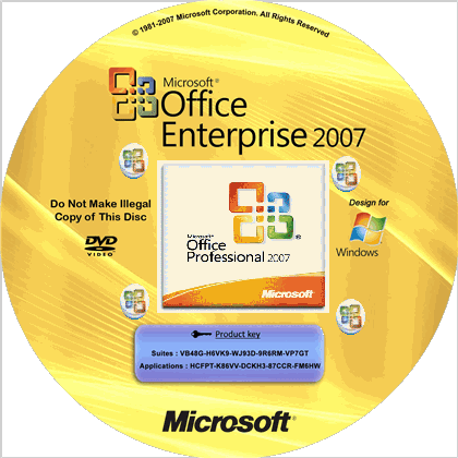 ms office home and student 2007 confirmation code